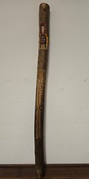 Hand Carve Indian Wood Stick/club