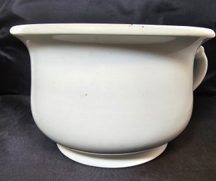 Antique Ironstone Thunder/chamber Pot