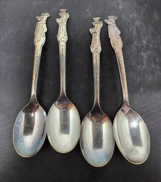 2 Vintage Yogi Bear & Huckleberry Hound Spoon Sets