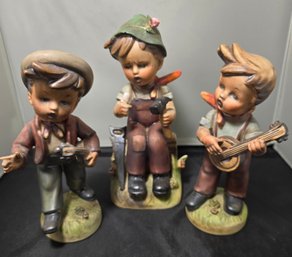 3 Vintage Erich Stauffer Porcelain Figures