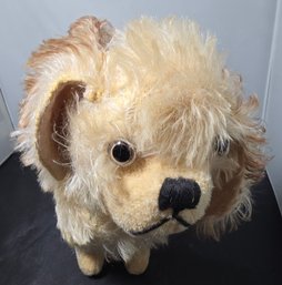 Antique Straw Stuffed Animal Dog No Tags Or Markings