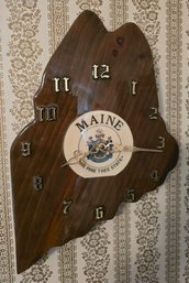 Main-ly Maine Wood Clock