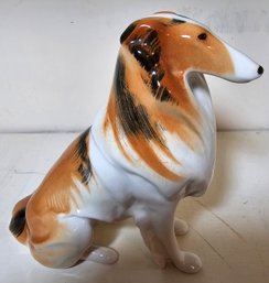 Vintage LOMONOSOV Made In Russia Dog Figurine COLLIE