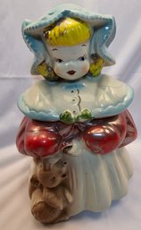 Vintage 1940's Goldilocks & Bear 405 Cookie Jar