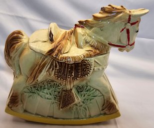 Vintage McCoy Rocking Horse Cookie Jar