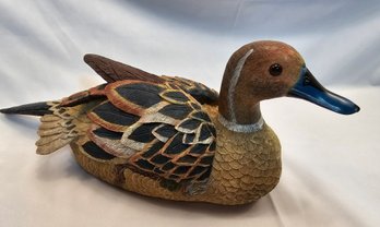 Bella Casa By Ganz Hand Painted Resin Duck