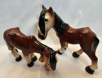 Brayton Laguna Hillbilly Wedding Ceramic Horses