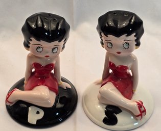 Betty Boop Salt & Pepper Shakers