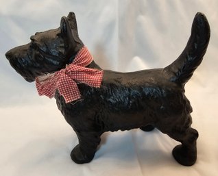 Vintage Scottie Dog Cast Iron Doorstop