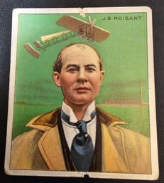 1910 Mecca Cigarettes Series Of Champion Athletes J B Moisant