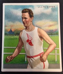 1910 Mecca Cigarettes Series Of Champion Athletes J.j. McEntee