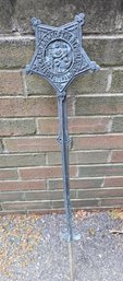 Antique Maine Cast Iron Marker For Veteran 1861-1866 Of The Grand Army Of The Republic GAR