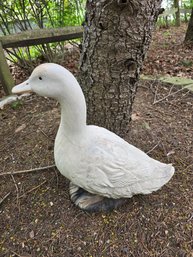 Large White Duck Lawn Ornament Decoration