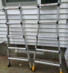 2 Pieces Of Aluminum Ladders