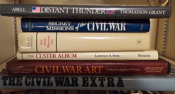 Lot Of 6 Civil War Books