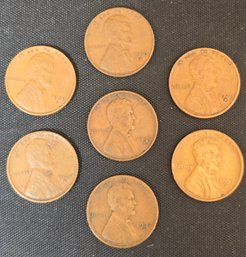 7 Different 1930's Wheaties With S&d Mint Marks