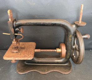 Antique Cast Iron Sewing Machine