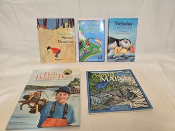 Maine Children's Books Lot