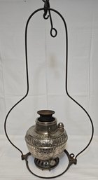 Antique Hanging Oil Lamp