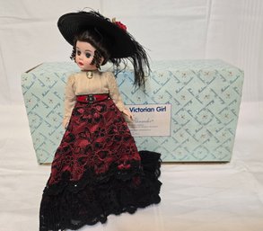 Vintage Coca Cola Victorian Girl By Madame Alexander & Danbury Mint