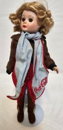 Vintage Coca Cola Aviator Doll By Madame Alexander & Danbury Mint