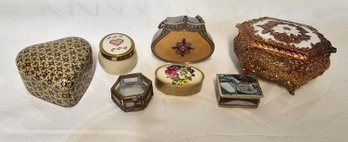 Lot Of Trinket Boxes