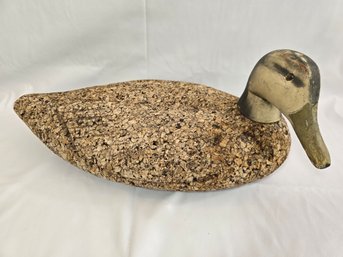 Vintage Cork Duck Decoy