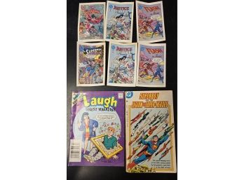 Mini Comic Books, Laugh And Super Boy Books