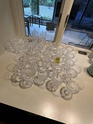 Lot Of (36) Piece Stemware, Orrefors Sweden