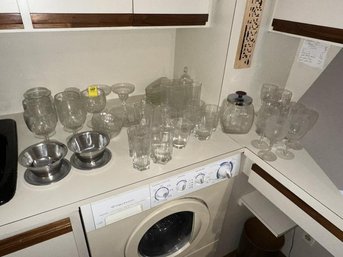 Lot Of Stemware & Glass Bowl