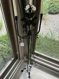 Wrought Iron Candelabra 51' Tall