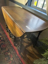 Gate Leg Drop Leaf Table 4' Long X 22' Deep X  29.5' Tall