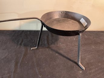 Cast Iron Tri Foot Fry Pan 9.5' Tall X 13'  Long