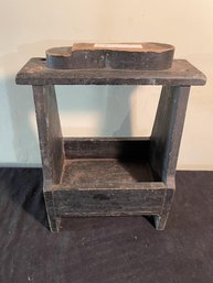 Pine Shoe Shine Stand 17' Tall X 13' Long X  8' Wide