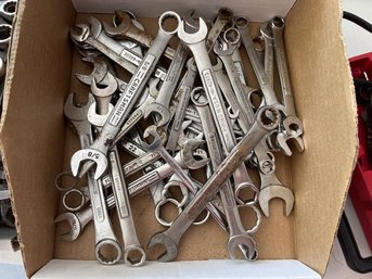 Large Lot Of Assorted Wrenches