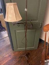 Iron Floor Lamp, 54' Tall