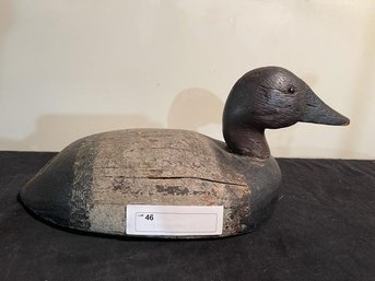 Duck Decoy, Canvasback Drake, Downriver Type