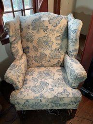 Upholstered Wingback Chair