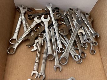 Large Lot Of Assorted Wrenches