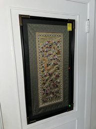 Framed Embroidery, Dragon Festival, 28.5' X  16'