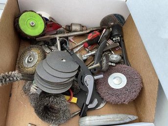 Lot Of Grinder Wheels & Wire Wheels