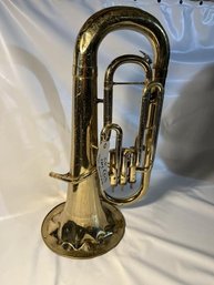 Blessing Lacquered Bb Euphonium, Missing Pieces, Poor Condition