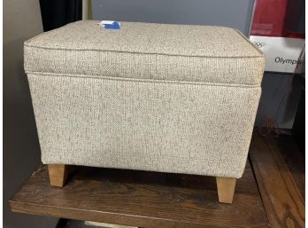 Contemporary Lift Top Foot Stool 18' Tall X 18' X 24'