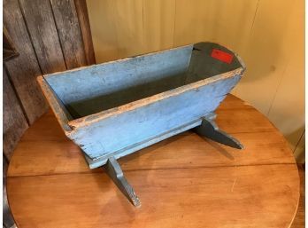 Child's Cradle, Blue, 2'Long