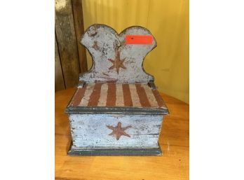 Decorative Wall Hanging Box With Lift Top 13'W X 8'D X 16'T