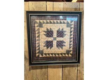 Framed Quilt Square 20'