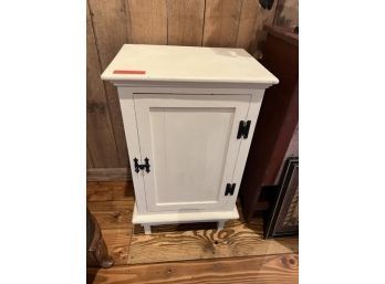 Stand Painted White, Door With Inner Shelf, 20'W X 15'D X 33'T