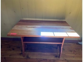 Table With Under Shelf & (1) Hook On Side, 44'W X 27'D X 29'T