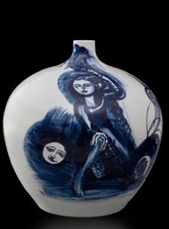 Beautiful Women, 2013, 2013 White Chinese Porcelain Temple Jar