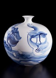 Stormy Sea II, 2012, 2012  White Chinese Porcelain PotIm